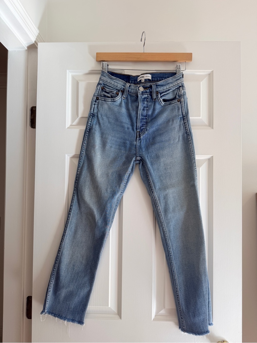 RE/DONE originals light wash jean